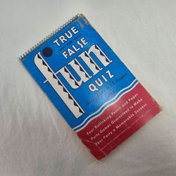 1940s TRUE or FALSE FUN QUIZE PARTY GAME BOOK - SET 1
12