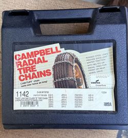 Snow Chains NEW pair for 2 tires