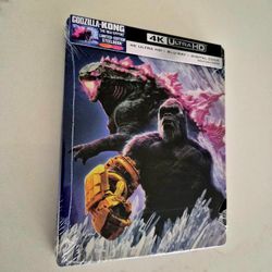 Godzilla x Kong The New Empire (Limited Edition Steelbook) 4k+Blu-Ray+Digital Code