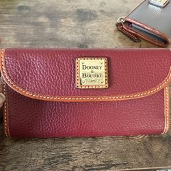 Authentic Dooney And Burke Wallet 