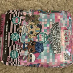 Damaged box lol surprise dance off trading card game