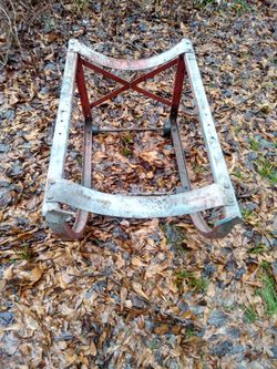 55 gallon drum roll cart