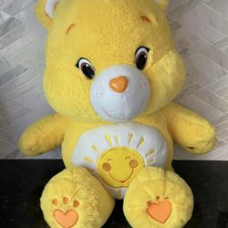 Care Bears Sunshine Large 20" Stuffed Plush Bear