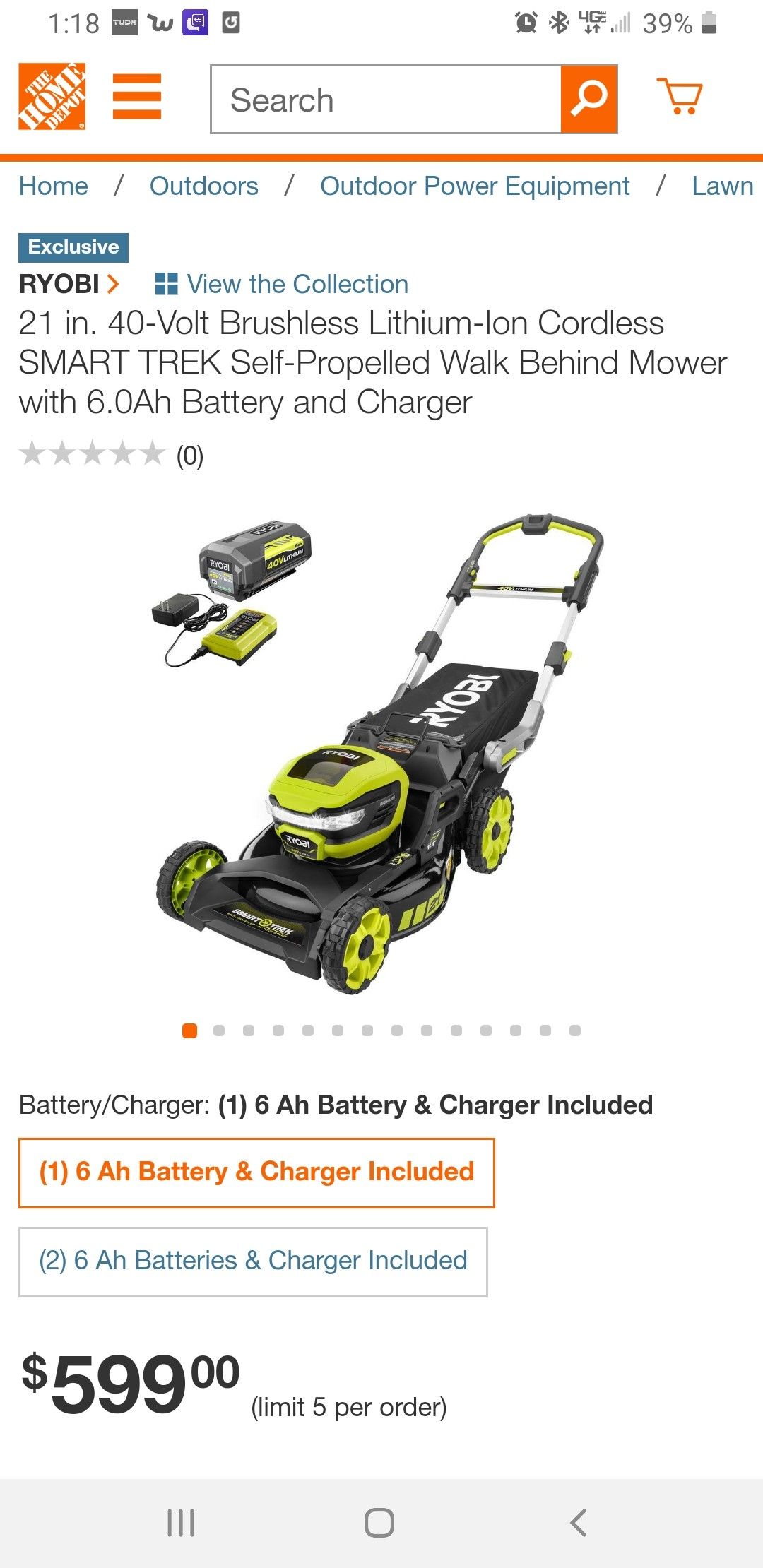 ROYBY LOW MOWER