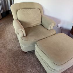 Chair And Ottoman 