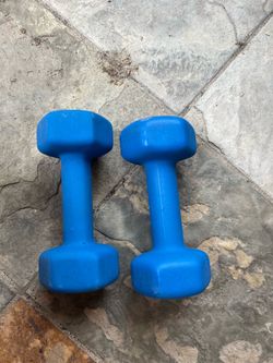 Two 8 lbs Weights
