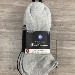 NWT Ben Sherman Men’s Cushioned Low Cut Socks 8 pairs 