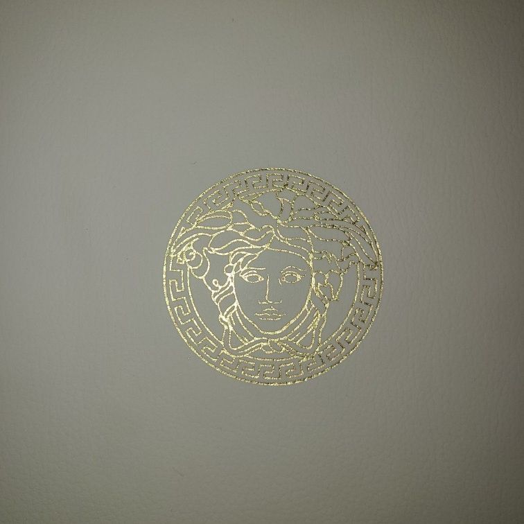 New Versace Gold Medusa Chain With Authenticity Card