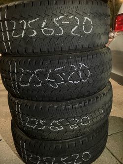 275/65/20 LT nice set of 4