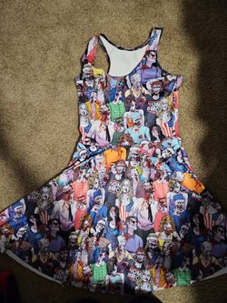 Black Milk Zombie Skater Dress