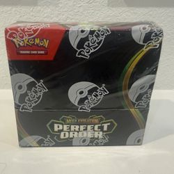 Pokémon Mega Evolution Perfect Order Booster Box