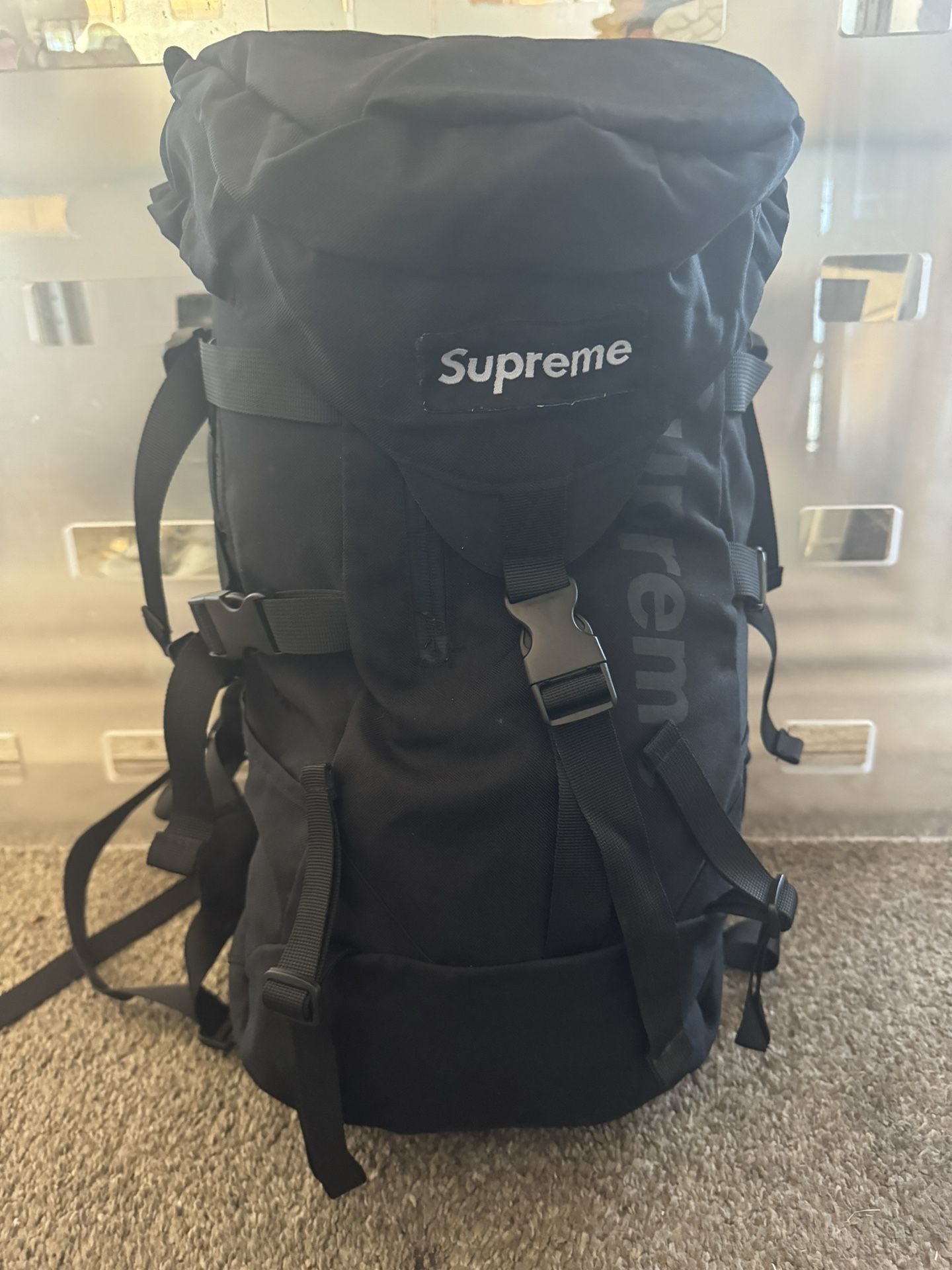 Genuine Supreme Tactical Backpack FW19 Black $397 Yours For $199
