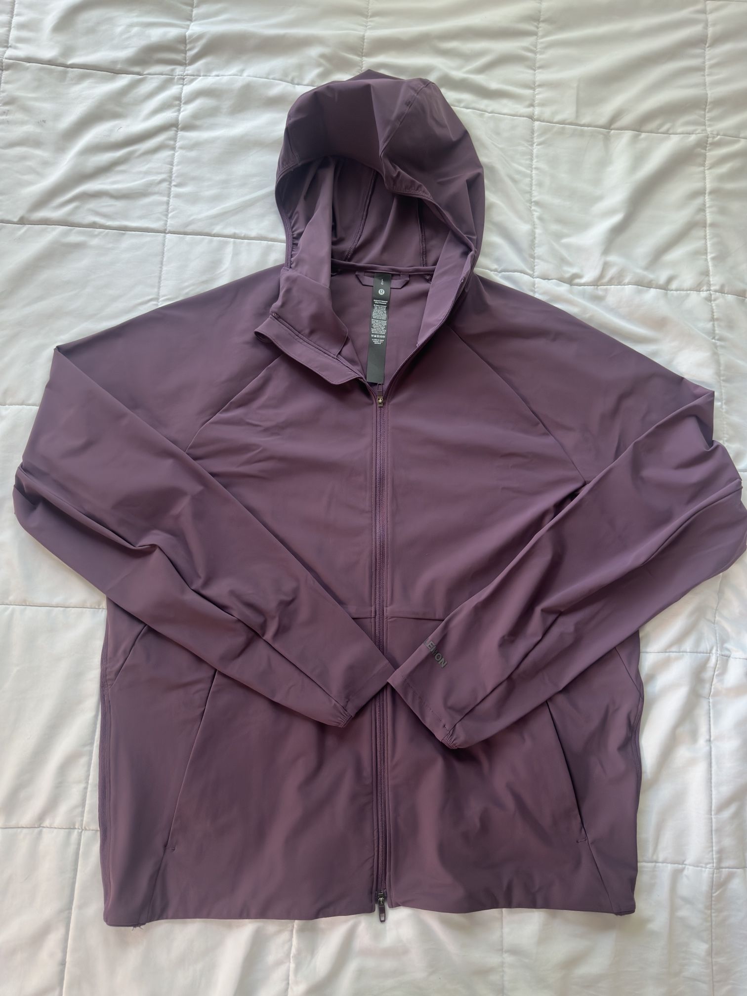 Lululemon Pace Breaker Jacket Grape Thistle - Large