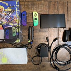 Nintendo Switch OLED splatoon 