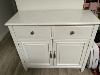 White Storage Cabinet