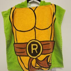 2014 Teenage Mutant Ninja Turtles Hooded Beach Towel Poncho kids