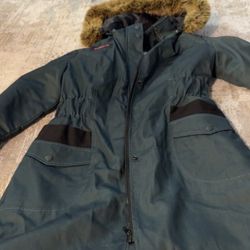 Size XXL Dress Is for 2 Year Old Girl color of jacket is Navy Dress is pink