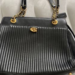 Large Coach Bag Black