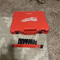 Brand New Milwaukee Socket Box And SAE Set All For 30$ First Come 