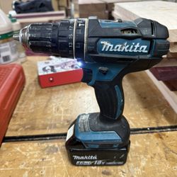Makita Drill And Battery 