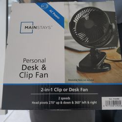 Desk Or Clip Fan