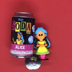 Alice Black Light Alice In Wonderland Funko Shop Soda Common