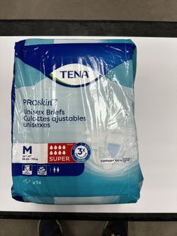 Pack 3- TENA ProSkin Adult Diaper Super Briefs