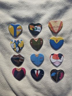 Dispatch Heart Chest Buttons