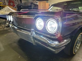 1958 To 1976 CHEVY IMPALA/ CAPRICE GLASS OEM STYLE LED HEADLIGHTS