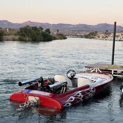 1971 Eliminator jet boat 