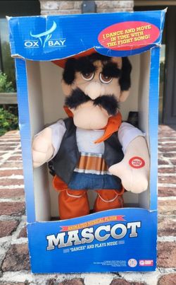 OxBay Animated Musical Plush Mascot Oklahoma State Cowboys Dancing Plush Mascot