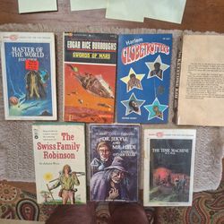 Lot of 7 Vintage Paperback Classic Books