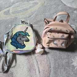 Mini Unicorn Backpacks