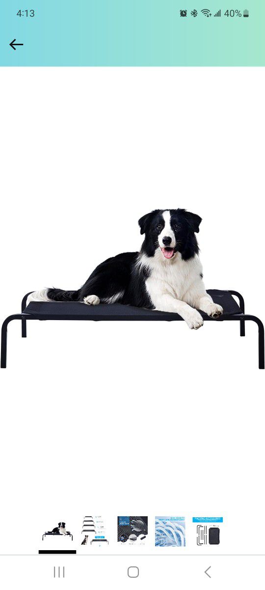 Elevated Cooling Pet Bed