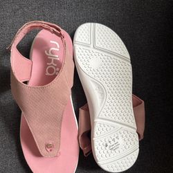 Comfortable Sandals Blue And Pink