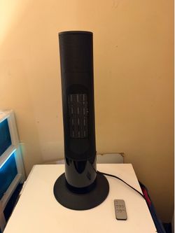 Nyzgax Electric Space Heater – Remote Control, Oscillating Tower Heater