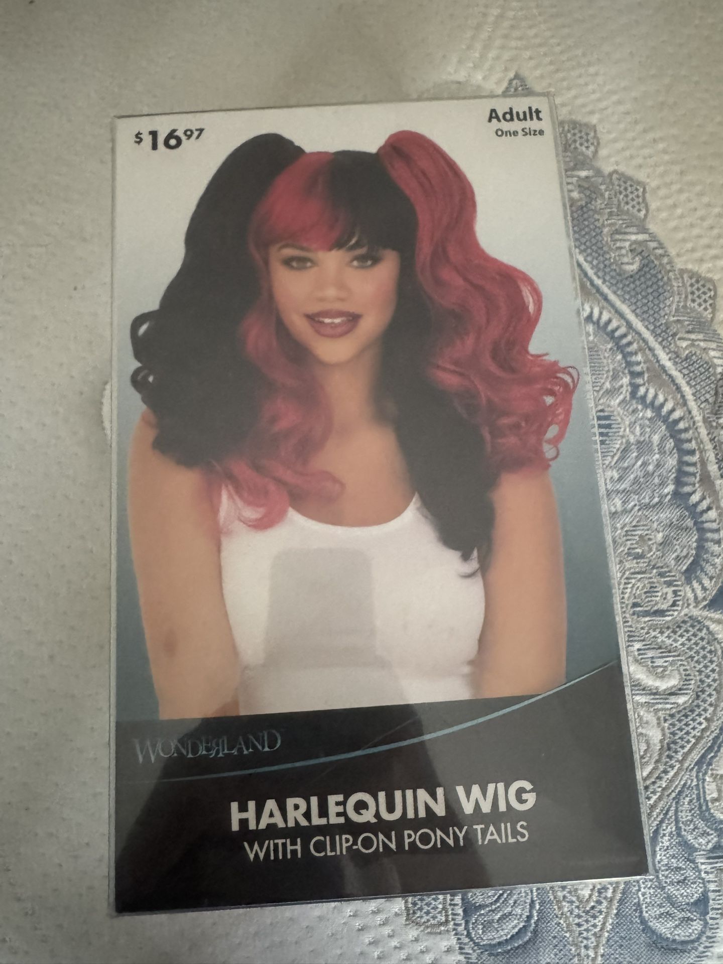 Harlequin Wig Halloween Costume