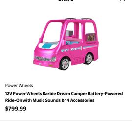 Barbie camper van