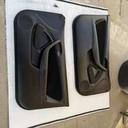 Acura Rsx Dc5 Type S / Base-Black Suede Door Panels