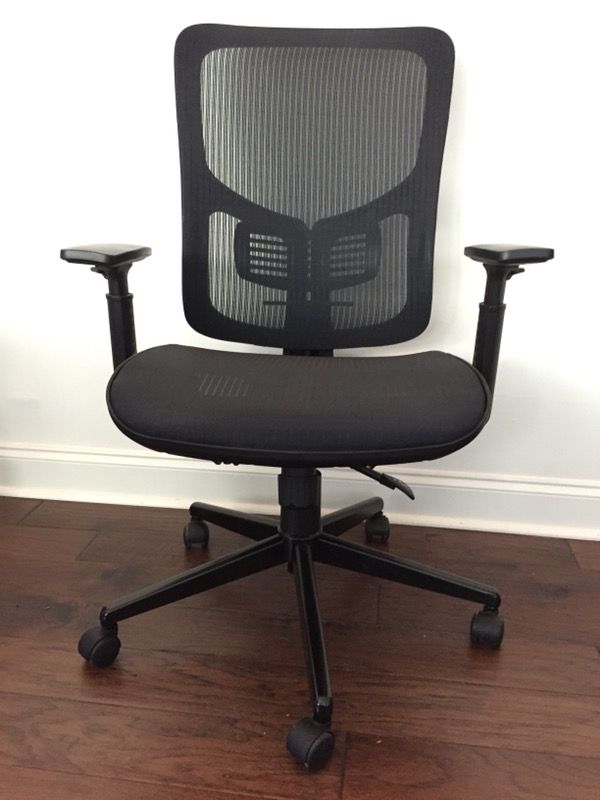 Staples Kroy Adjustable Black Mesh Office Chair