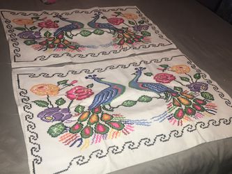 Mexican pillow cases made by hand