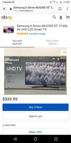 55inch Samsung Smart Tv