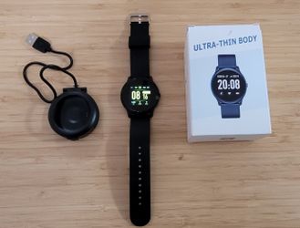 KW19 Smart Watch For Android IOS Samsung Black