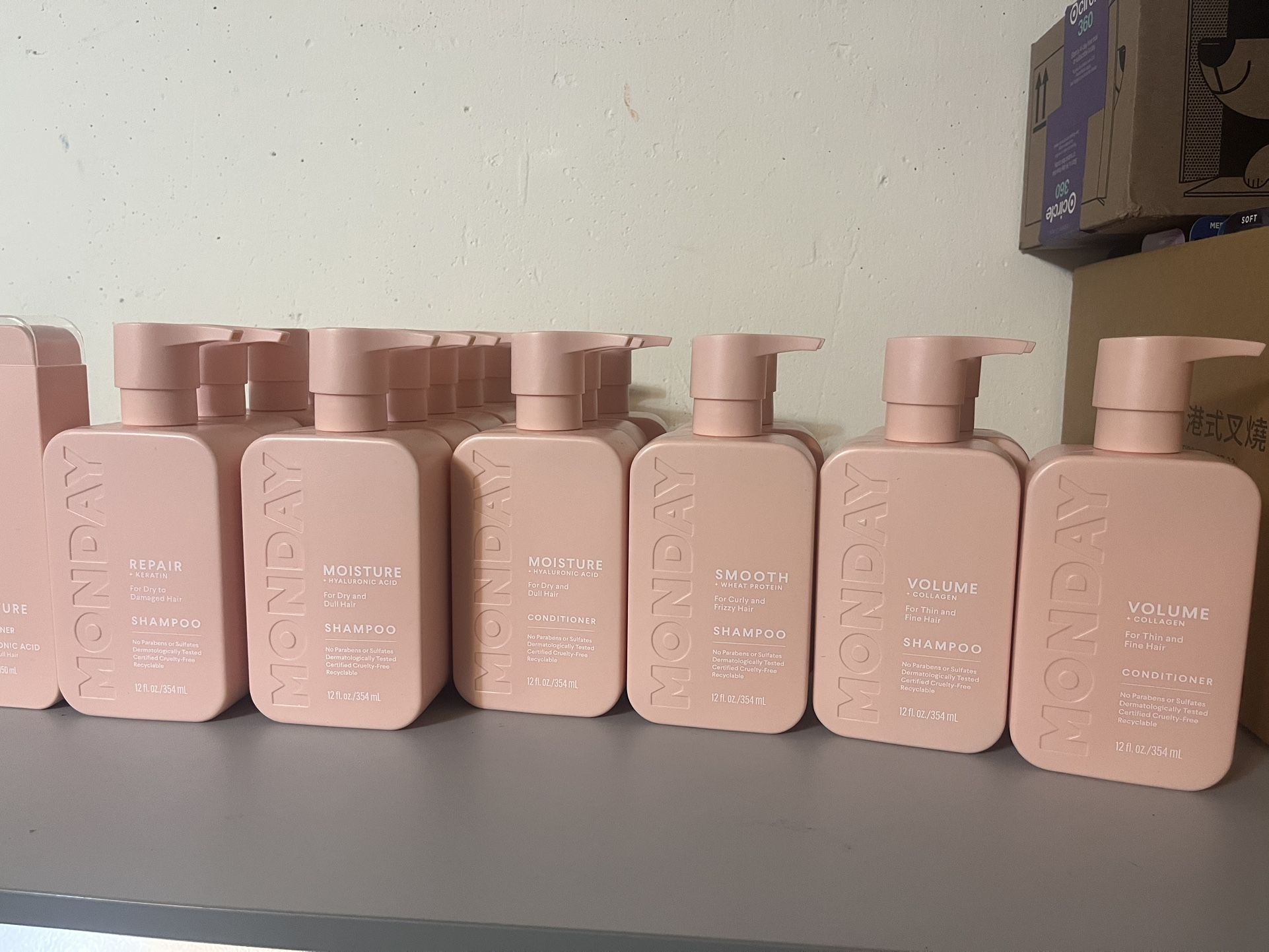 Monday Shampoo Or Conditioner Each $4