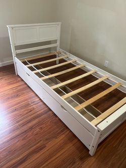 Twin bed frame