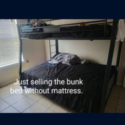 Full XL Over Queen Bunk Bed