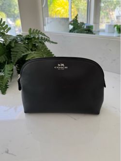 Coach Black Cosmetic / Makeup Pouch