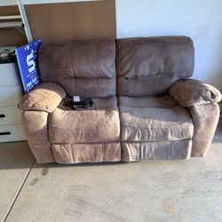 Loveseat Power Reclining Couch 