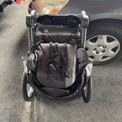 Jogger Stroller With Safety Led Lights