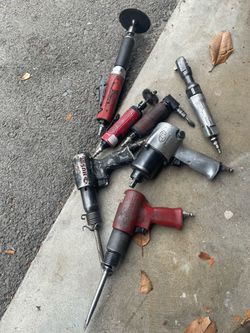 Ingersoll Rand, Chicago Pneumatic and husky Air Tool Lot
